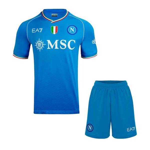 Camiseta Napoli Primera equipo Niño 2023-24